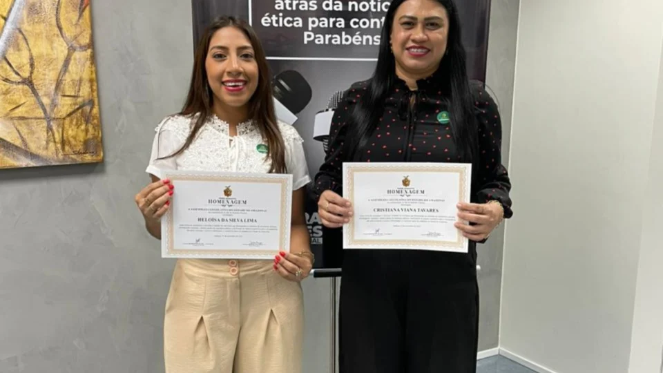 Veja os vídeos: repórteres do Site Imediato Online são homenageadas na ALEAM em alusão ao Dia do Repórter Policial