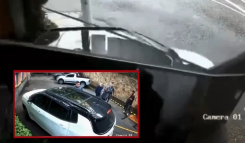 Veja o vídeo: Mulher embriagada foge de motel sem pagar, tenta atropelar policial e causa acidentes em São Paulo