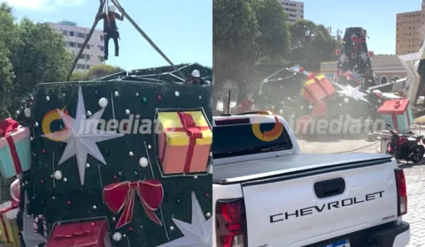 Imagens chocantes: Vídeo inédito mostra lança de guindaste caindo diretamente sobre trabalhador em Manaus