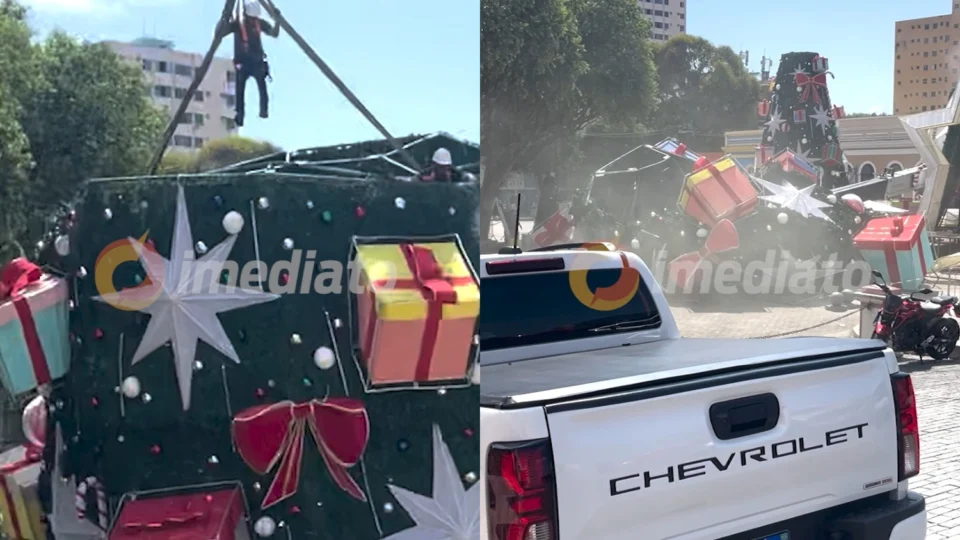 Imagens chocantes: Vídeo inédito mostra lança de guindaste caindo diretamente sobre trabalhador em Manaus