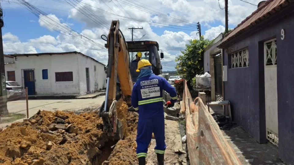 Vídeo: Águas de Manaus anuncia obras em 14 bairros com horários planejados para minimizar impactos