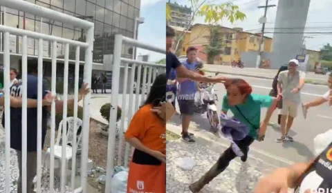 Veja o vídeo: Alunos chegam atrasados e encontram portões fechados no segundo dia do Enem 2025 em Manaus