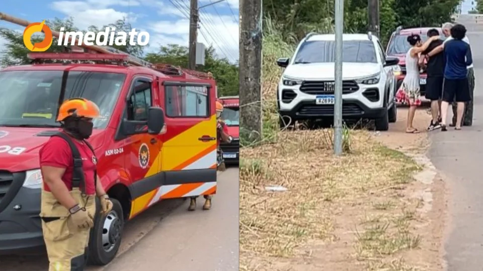 VÍDEO: Família impede tragédia e salva homem que tentava se jogar da Ponte dos Macuxis, em Boa Vista