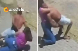 VÍDEO: Policial civil impede fuga de preso em UPA e aplica mata-leão para imobilizar o homem