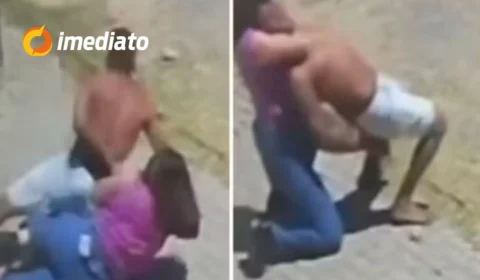 VÍDEO: Policial civil impede fuga de preso em UPA e aplica mata-leão para imobilizar o homem
