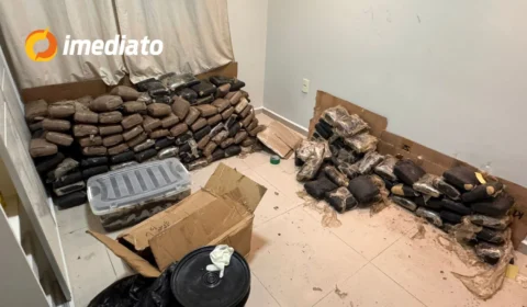 Casal é preso com mais de 600 kg de drogas avaliadas em R$ 13,5 milhões no bairro Colônia Terra Nova