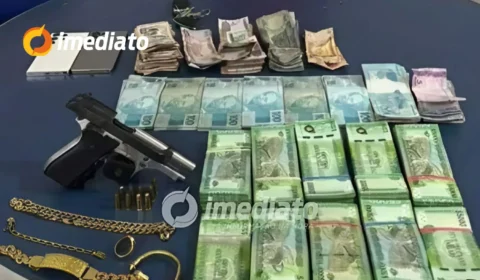 Homem guianense é preso em Boa Vista com arma de fogo e milhões de dólares