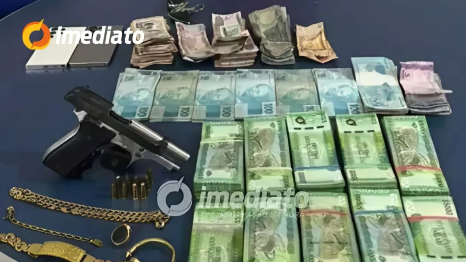 Homem guianense é preso em Boa Vista com arma de fogo e milhões de dólares