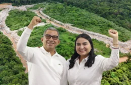 Ferraz e esposa contratam por R$ 1,6 milhão empresa de transporte para fazer material gráfico em Iranduba