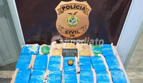 Mulher é presa com 23 kg de drogas escondidas em colchão no interior do Amazonas