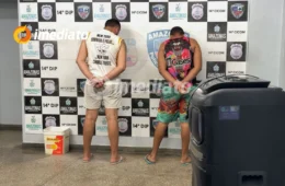 Vizinhos chamam a PM e homens são detidos por ‘perturbação do sossego’ após som alto no bairro Zumbi dos Palmares