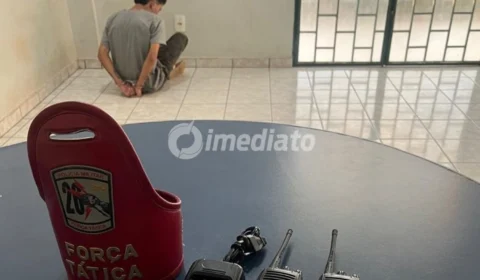 Homem apontado como líder de facção é preso em operação policial no bairro São Bento, em Roraima