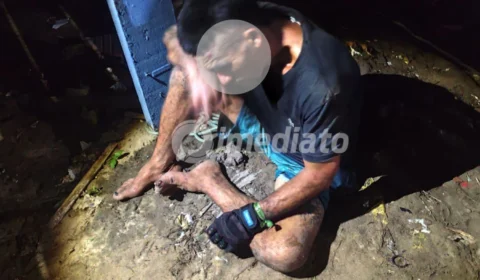 VÍDEO: Homem é sequestrado, agredido e abandonado em beco no bairro Praça 14, em Manaus