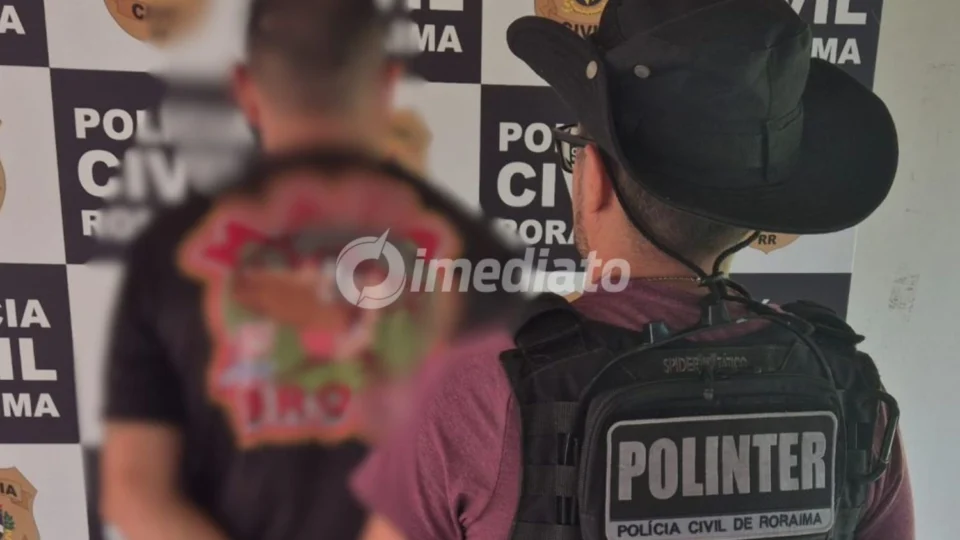 Polícia Civil prende homem por descumprir medida protetiva e agredir ex-companheira em Boa Vista