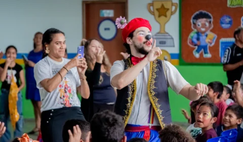 1º Festival Popular do Circo leva oficinas e espetáculo para comunidade do Lago Azul e encerra atividades na zona norte de Manaus