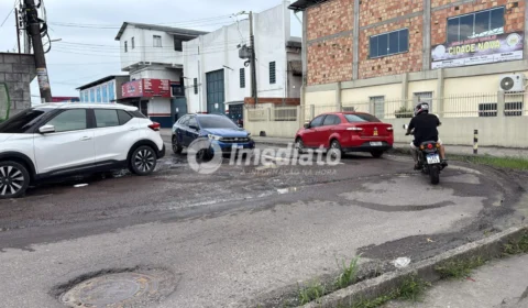 Moradores denunciam falta de infraestrutura e transtornos em rua do Conjunto Oswaldo Frota