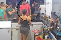 CENA FORTE: Homem é executado com tiros na nuca dentro de bar movimentado