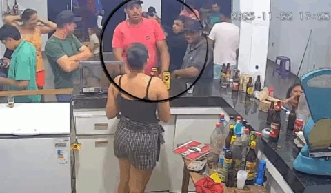 CENA FORTE: Homem é executado com tiros na nuca dentro de bar movimentado