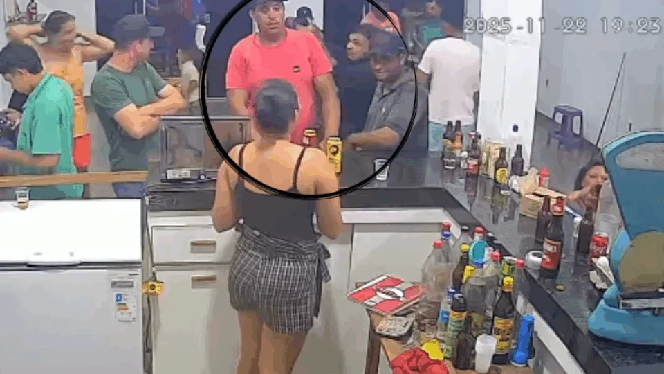 CENA FORTE: Homem é executado com tiros na nuca dentro de bar movimentado