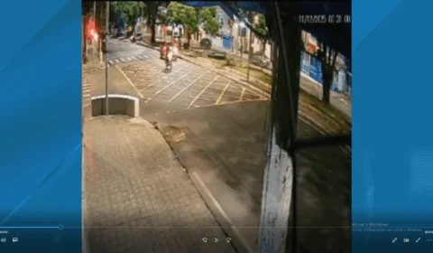 VEJA VÍDEO: Mãe pede justiça após motociclista ser atingido por carro na contramão em Manaus