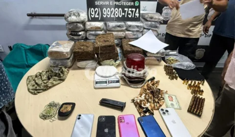 ROCAM realiza grande apreensão de drogas, armas e munições em apartamento na Avenida Leonardo Malcher