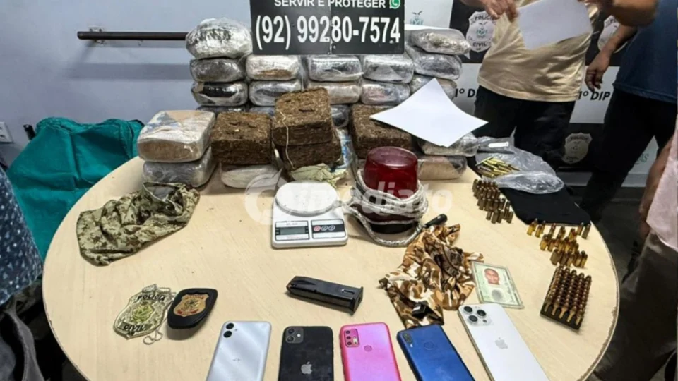 ROCAM realiza grande apreensão de drogas, armas e munições em apartamento na Avenida Leonardo Malcher