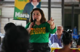 Em Tabatinga, Professora Maria do Carmo fala de projeto para tornar o município subsede do Governo do Amazonas