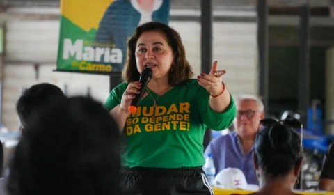 Em Tabatinga, Professora Maria do Carmo fala de projeto para tornar o município subsede do Governo do Amazonas