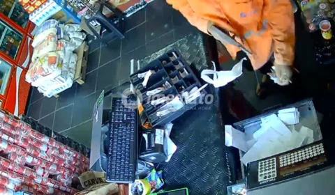 Veja: Criminosos armados assaltam mercadinho no bairro Cidade Nova