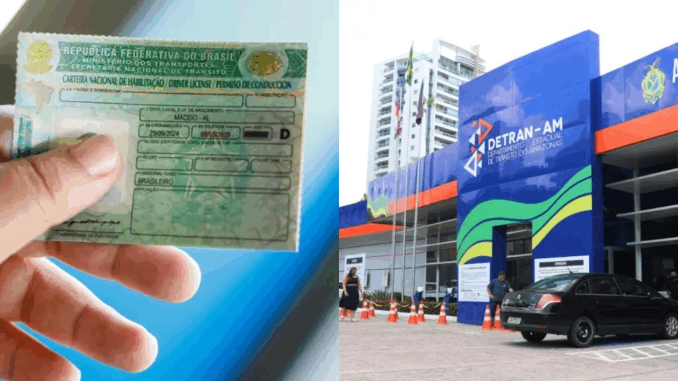 Ônibus perde o controle e atinge loja de material de construção durante chuva em Petrópolis