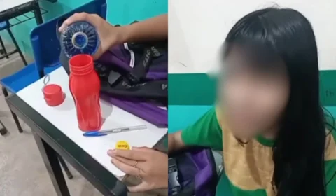 Alunas em recuperação são flagradas consumindo bebida alcoólica dentro de uma escola em Itacoatiara
