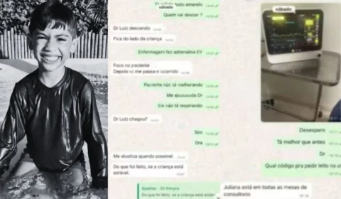 Caso Benício: Prints mostram médica pedindo ajuda após receitar adrenalina que matou criança em Manaus
