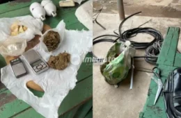 Polícia Civil fecha sucata clandestina que também vendia drogas em Itacoatiara