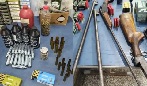 Operação Interagências apreende armamentos e mais de 10 mil munições durante fiscalização em Tefé