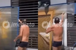 Veja vídeo: Morador perde o controle e interrompe trabalho de pintor em condomínio de João Pessoa