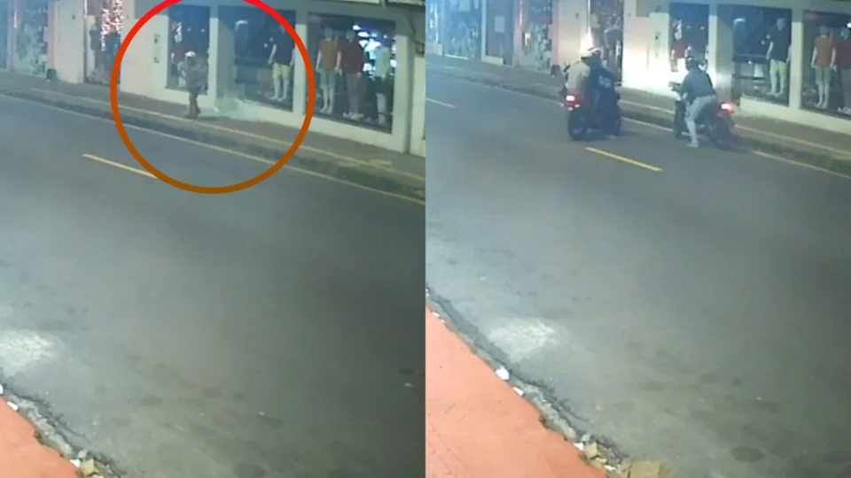 Veja o vídeo: Criminosos invadem loja duas vezes na mesma semana e furtam mais de 100 peças no bairro Alvorada