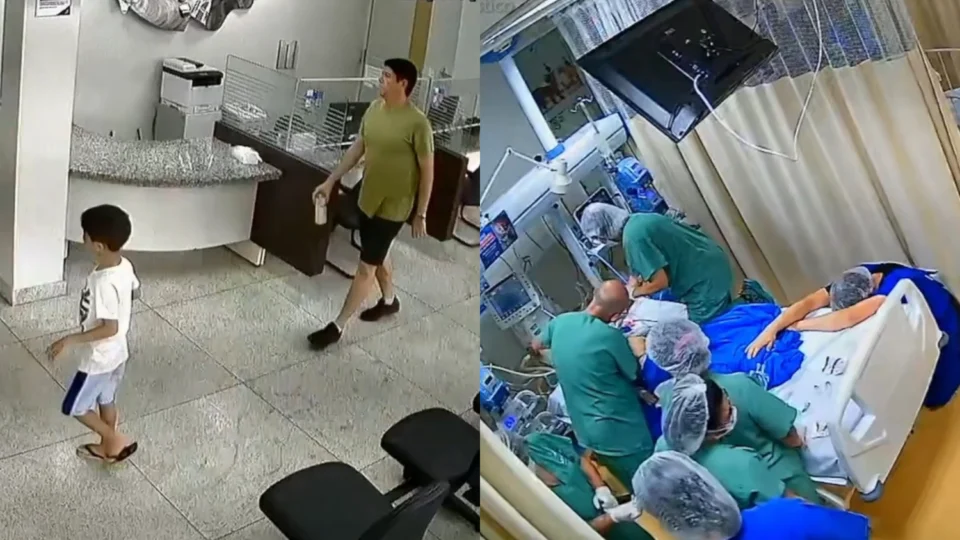 Veja o vídeo: Fantástico revela imagens de criança que chegou andando ao hospital e morreu após superdose de adrenalina