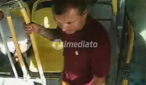 PC-AM divulga imagem de homem procurado por assaltar dois ônibus em menos de duas horas em Manaus