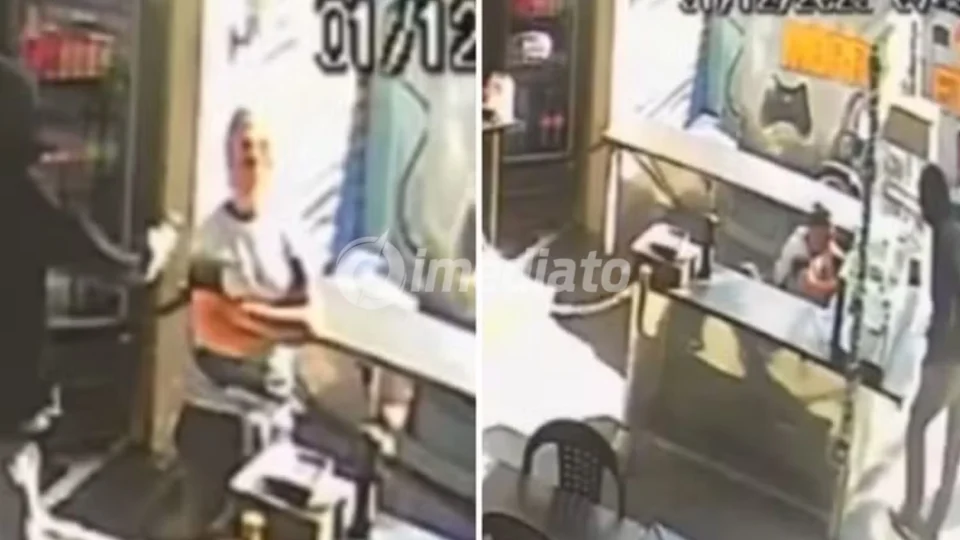 VÍDEO: Novo ângulo mostra mulher sendo atingida por seis tiros disparados pelo ex-namorado enquanto trabalhava