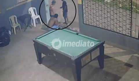 VÍDEO: Ataque a tiros deixa três homens feridos em frente a bar no interior do Amazonas