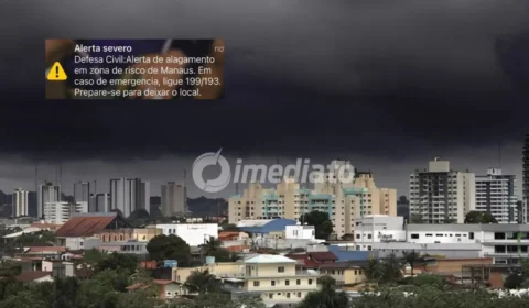 Chuva intensa coloca Manaus em estado de alerta nesta quinta-feira