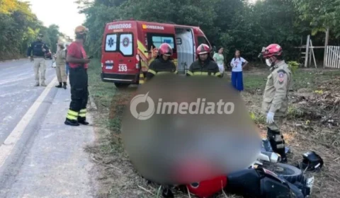 Motociclista morre após colisão com carro na BR-174, em Presidente Figueiredo
