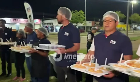 Ação Solidária leva alimentos e apoio espiritual a pessoas em vulnerabilidade na Rodoviária de Boa Vista