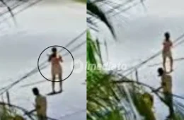 VÍDEO: Mulher se esfaqueia para tentar incriminar o companheiro durante briga no Pará