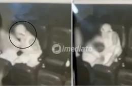 VÍDEO: Homem é preso após agredir e morder namorada grávida dentro de cinema