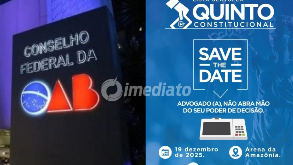 Conselho Federal suspende eleição da OAB-AM para lista sêxtupla do Quinto Constitucional no Amazonas