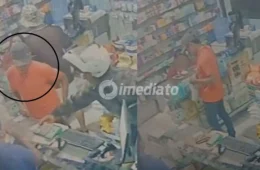 VÍDEO: Bandido finge ser cliente e assalta drogaria no bairro Cidade Nova