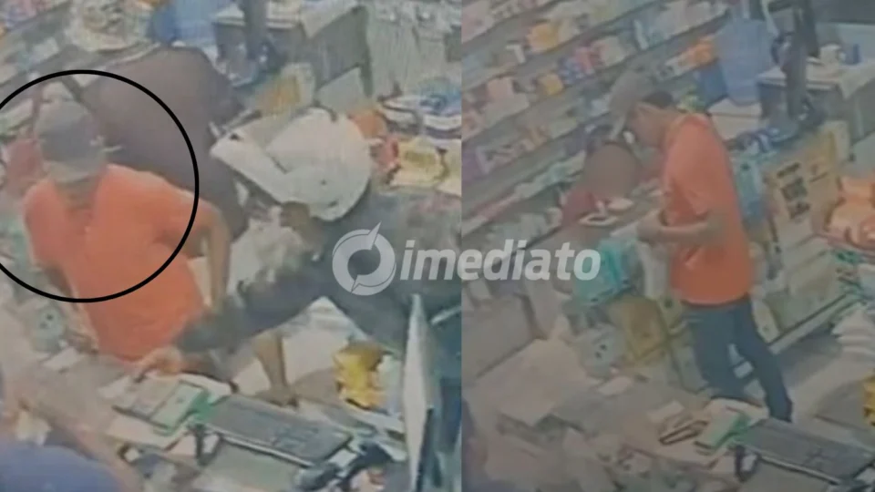 VÍDEO: Bandido finge ser cliente e assalta drogaria no bairro Cidade Nova