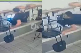 VÍDEO: Preso foge de centro de detenção utilizando brecha após falha na segurança