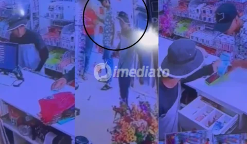 VÍDEO: Criminosos agridem clientes e funcionários durante assalto em comércio no Amazonas